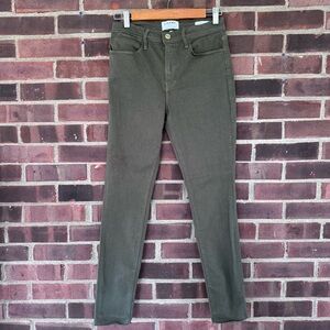 Frame Green Le High Skinny Jeans Women’s Size 28” Waist